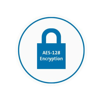 Dual Wireless met 128-bits AES-encryptie