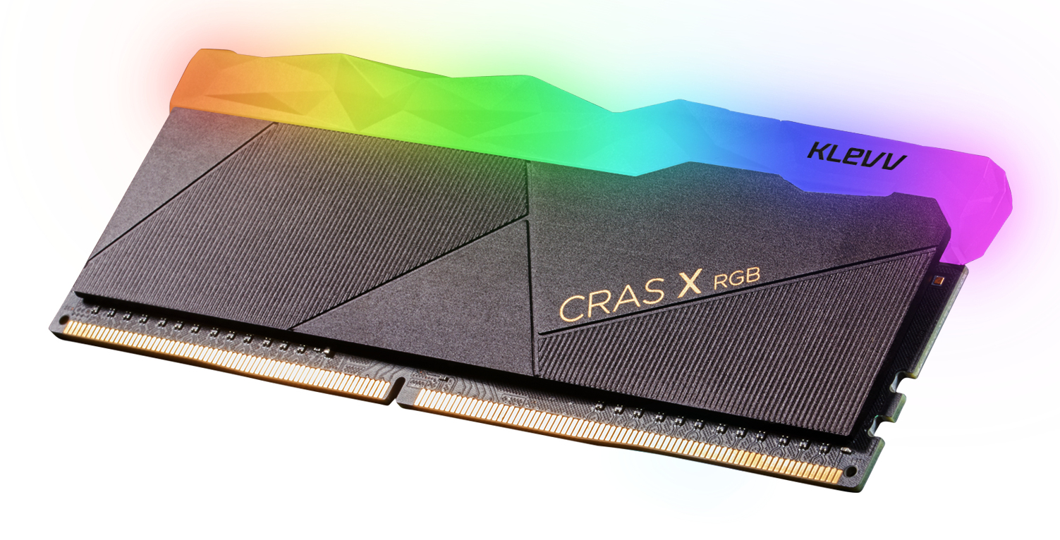 Klevv 16GB CRAS X RGB GAMING RAM MODULE DDR4 3200MT/s PC4-25600 UNBUFFERED NON-ECC – image 2