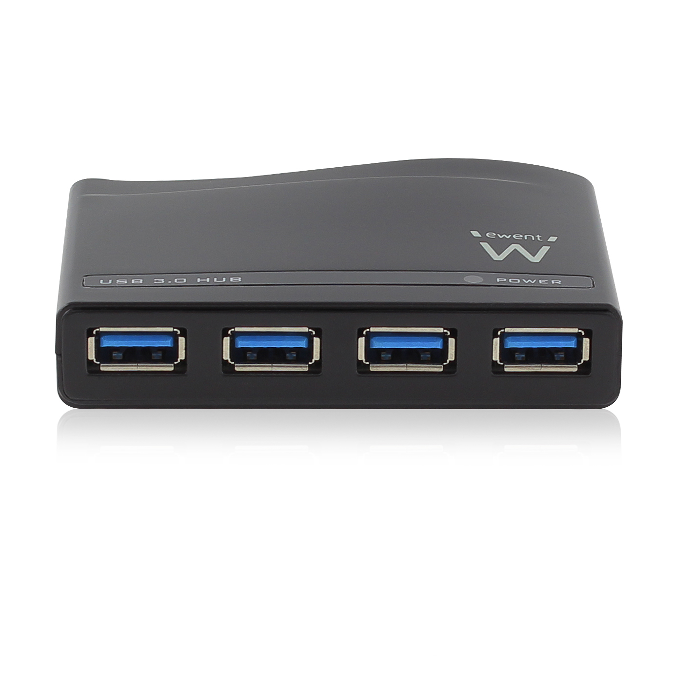 Ewent EW1131 interface hub 5000 Mbit/s Black
