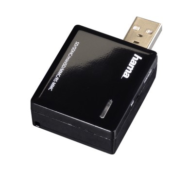 Hama 00091064 card reader Black