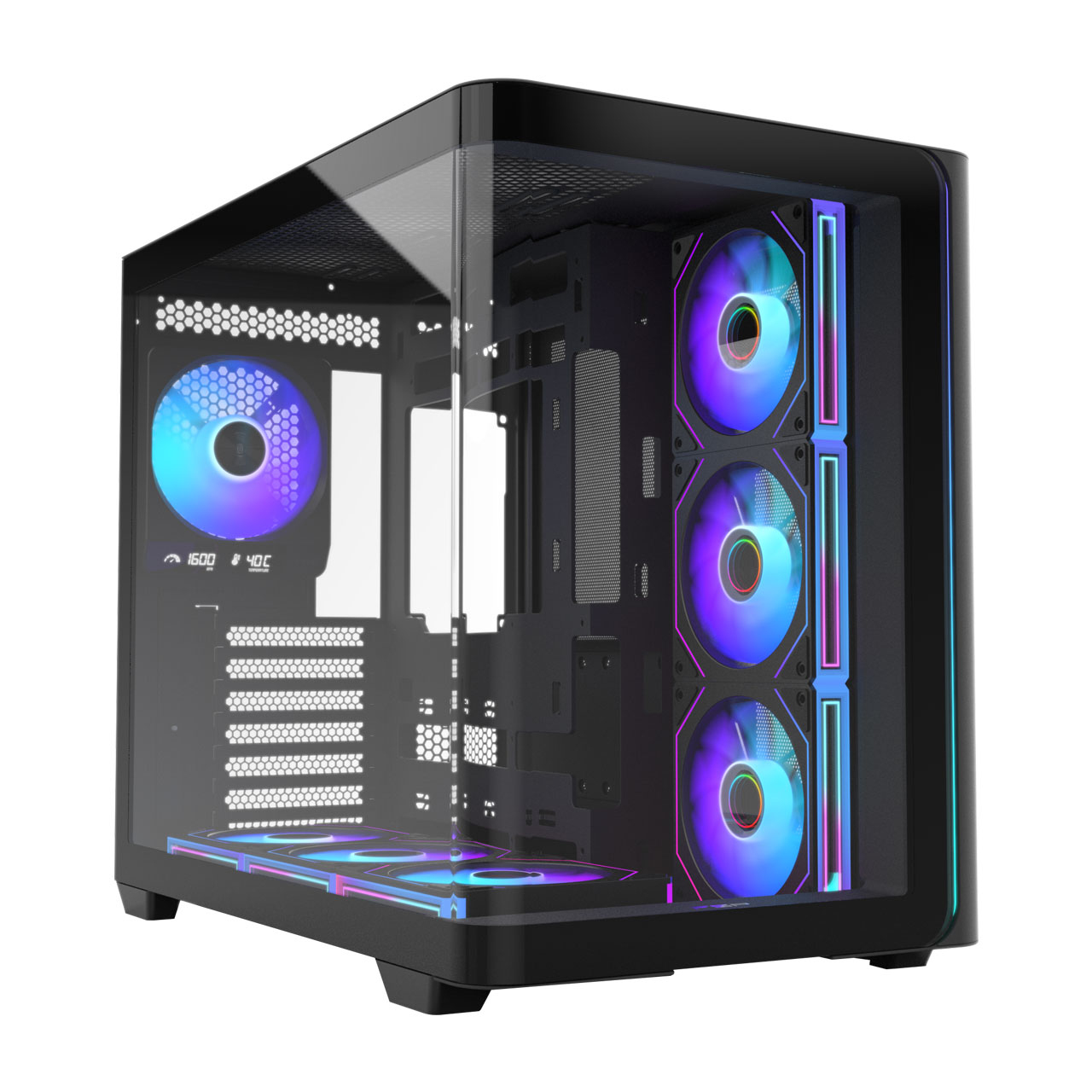 FSP M580P-BA computer case Midi Tower Black – image 2