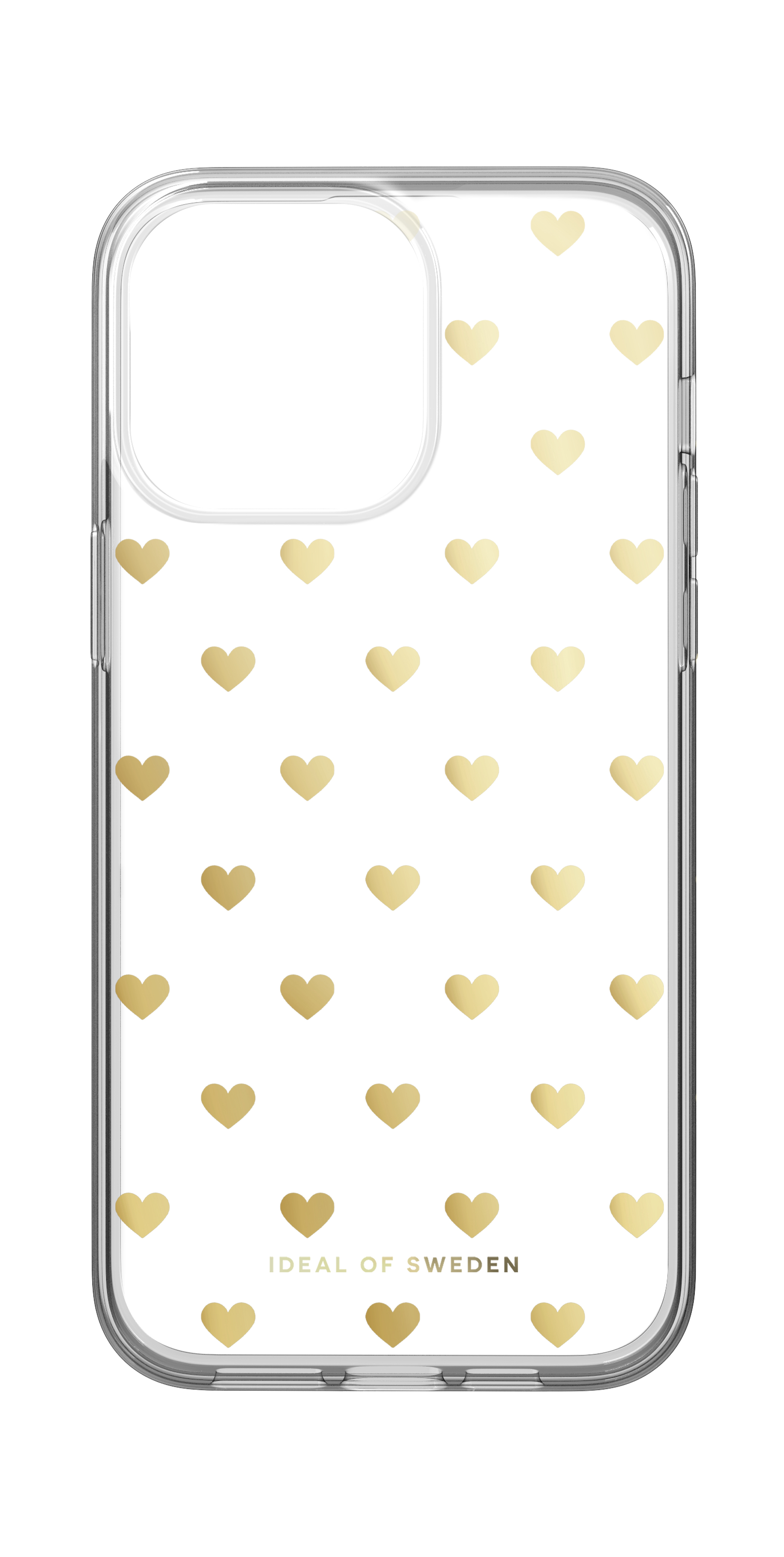 iDeal of Sweden Clear Case MagSafe iPhone 14 Pro Max Golden Hearts – image 1
