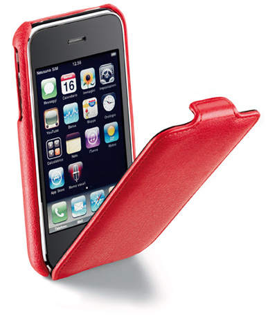 Cellularline Flap Case IPhone RED