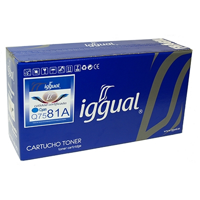 iggual PSIQ7581A toner cartridge 1 pc(s) Cyan