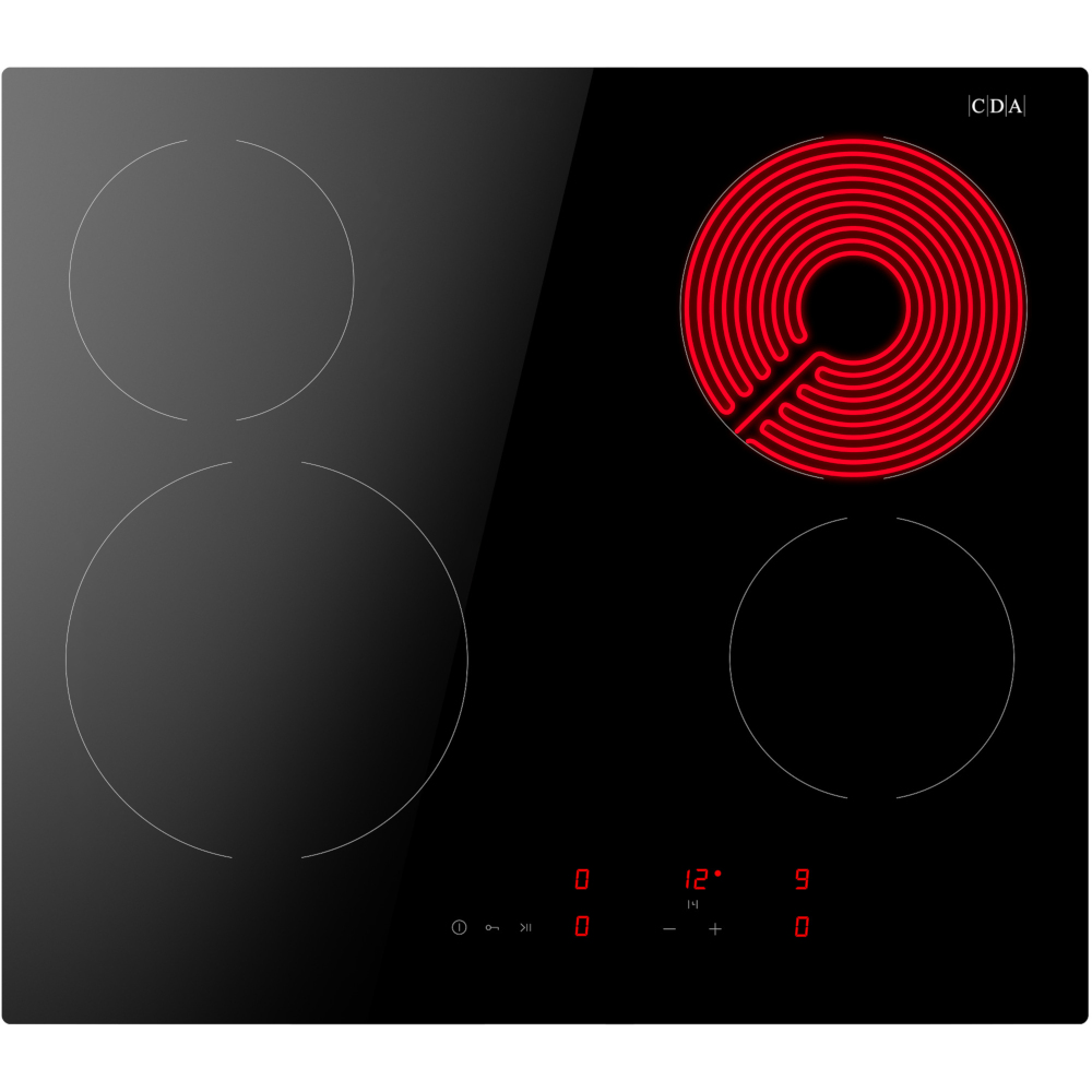 HC621FR 60cm 4 Zone Ceramic Hob