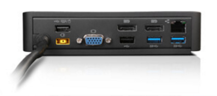 Lenovo 40A40090DK laptop dock/port replicator Wired USB 3.2 Gen 1 (3.1 Gen 1) Type-A Black – image 2