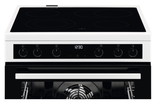 AEG CCB644FHBW Freestanding cooker Electric Ceramic hob Black, White – image 2