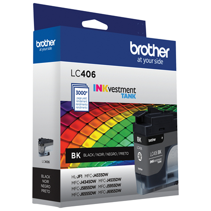 Brother LC406BKS ink cartridge 1 pc(s) Original Standard Yield Black – image 8