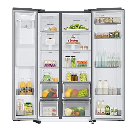 Samsung RS68A8820S9/EF side-by-side refrigerator Freestanding – image 7