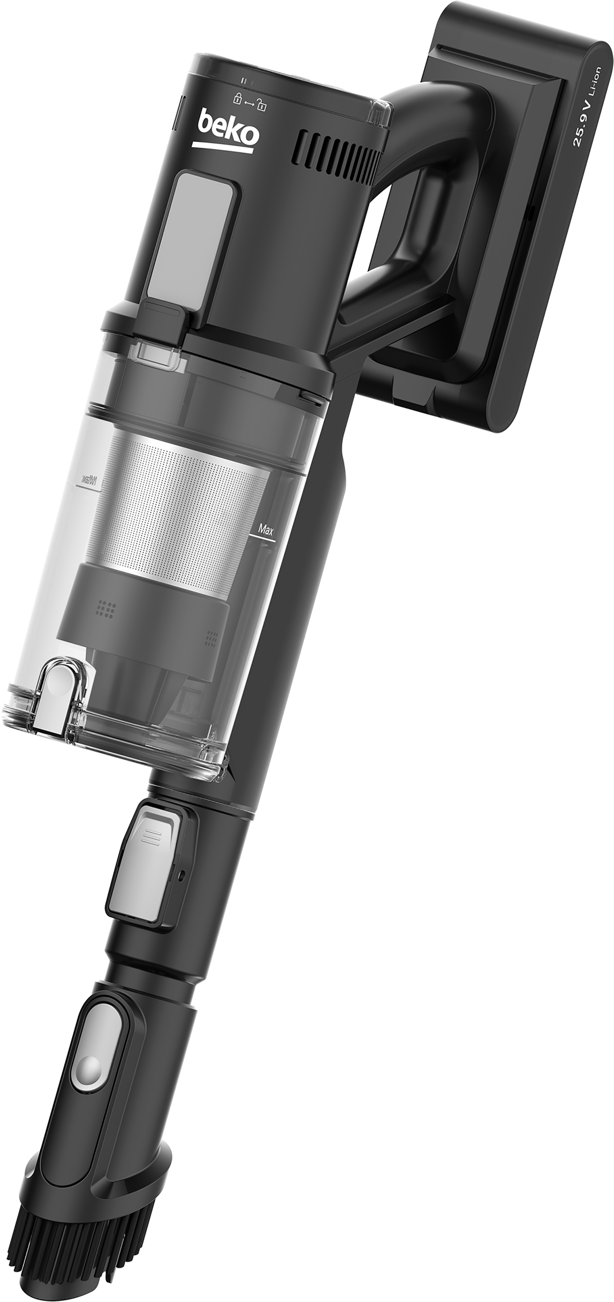Beko VRT84625VB PowerCleanTM CyclonStormTM Cordless 2-in-1 Vacuum Cleaner with Mop – image 5