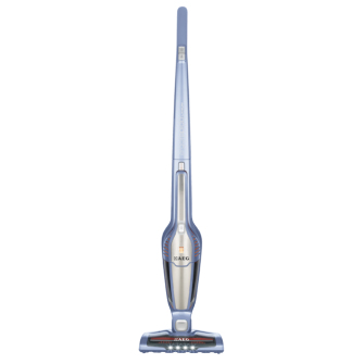 AEG AG18PLUS 2-in-1 stick vacuum Dry Bagless Blue, Metallic, Stainless steel