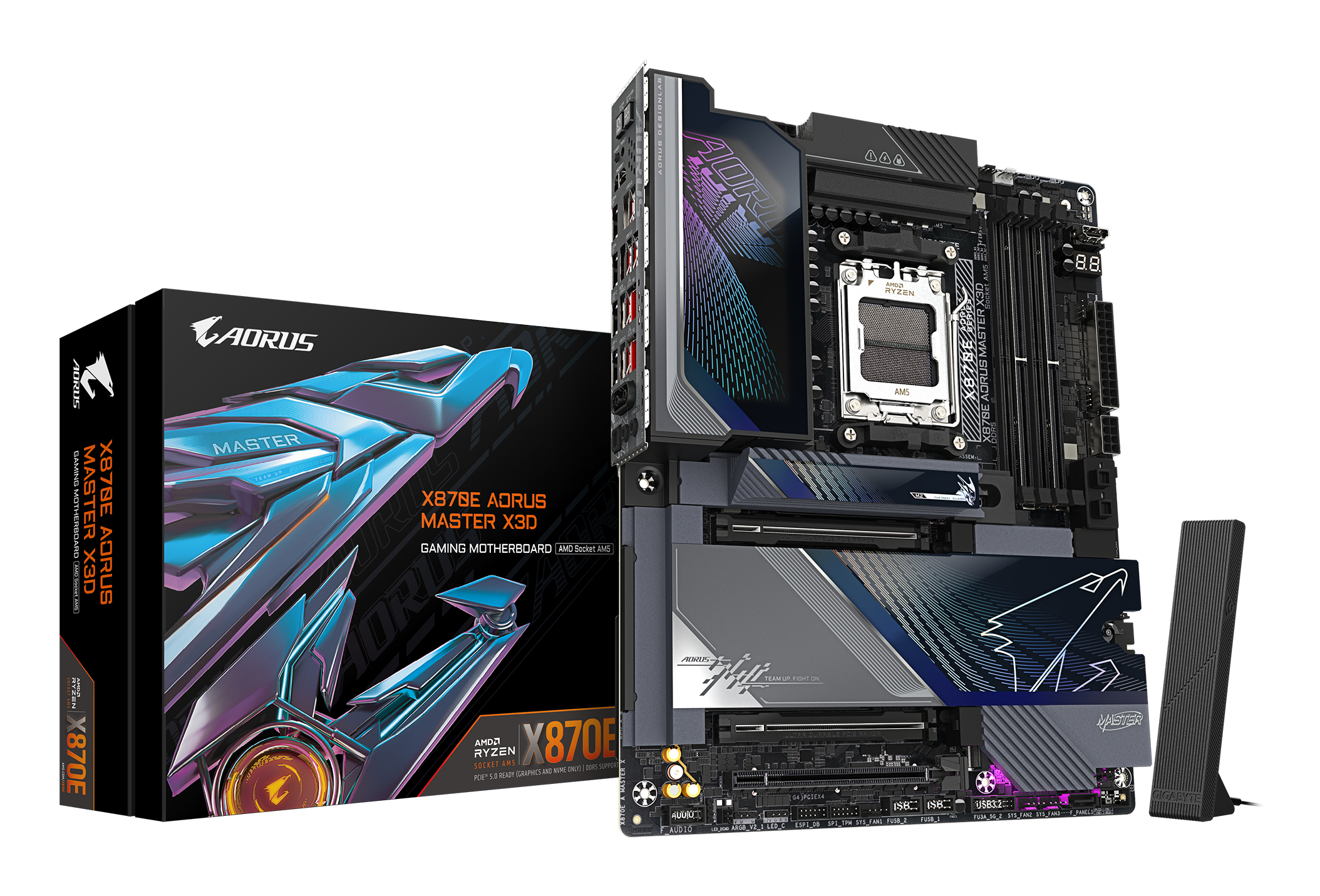 Gigabyte Technology X870E AORUS MASTER X3D ICE