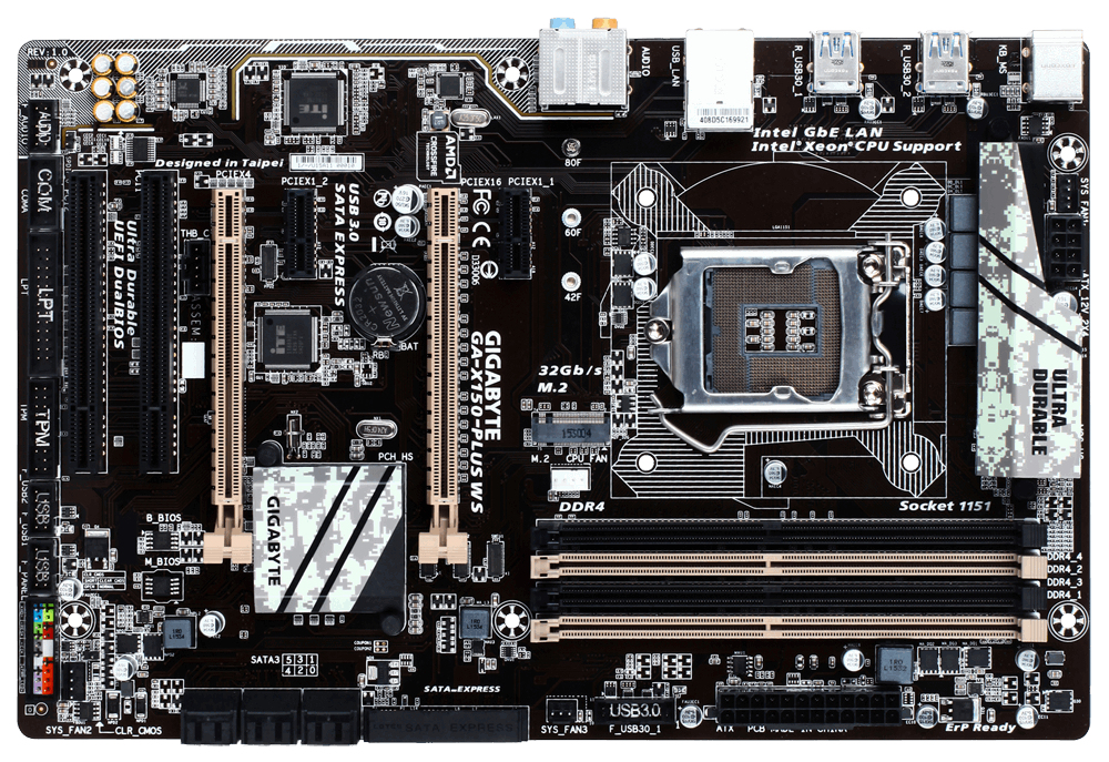 GIGABYTE GA-X150-PLUS WS – image 2