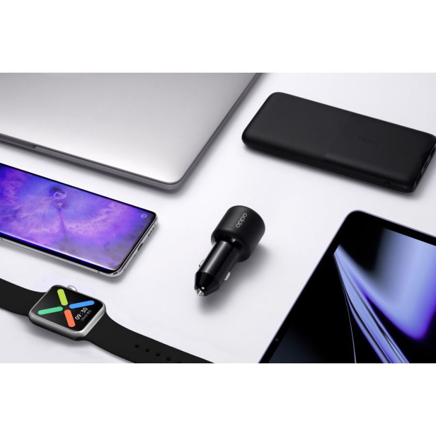 Oppo 4818238 mobile device charger Smartphone, Tablet Black Cigar lighter Fast charging Auto – image 4