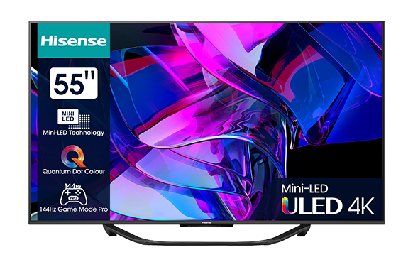 Hisense U7KQ 75U7KQ 190.5 cm (75") 4K Ultra HD Smart TV Wi-Fi Anthracite 1000 cd/m² – image 2