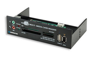 Manhattan 702775 card reader Internal Black – image 1