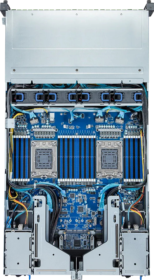 GIGABYTE R282-P91 LGA 4926 Rack (2U) Black, Steel – image 3