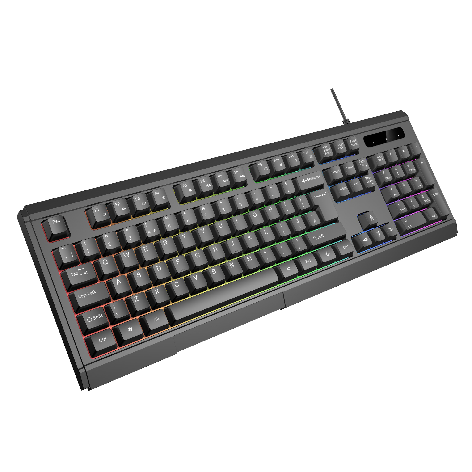 VIDA GAMER BLK 4IN1 USB KB MS HS KIT – image 2