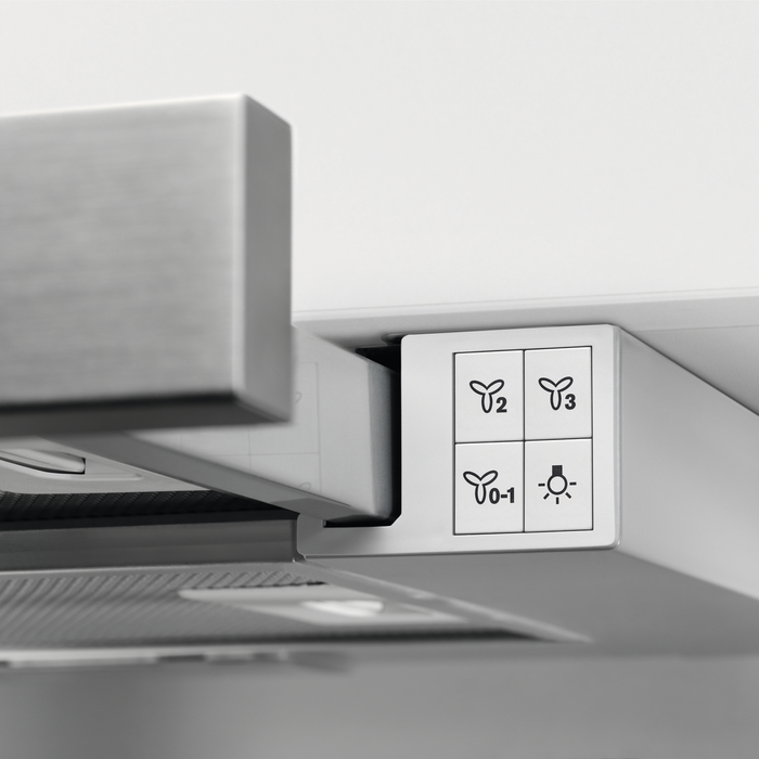 AEG DPB2621S Semi built-in (pull out) Silver 280 m³/h – image 4