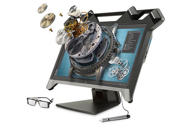 HP Zvr computer monitor – image 4