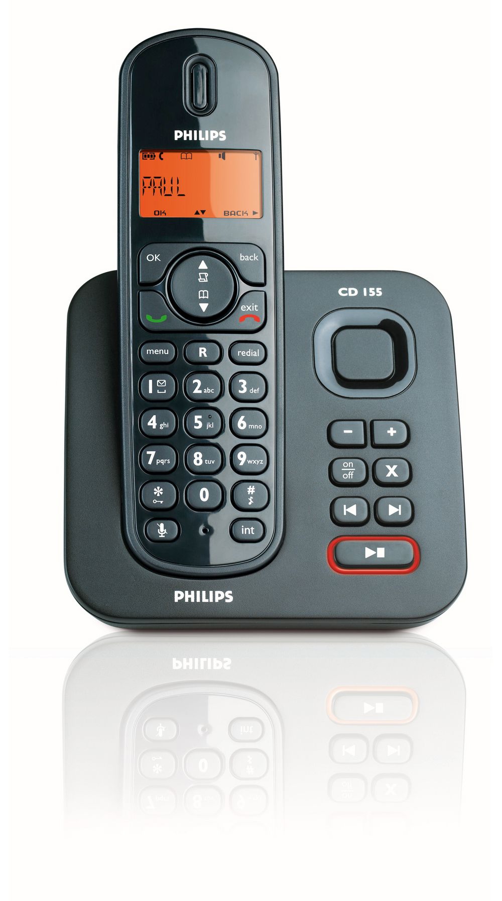 Philips CD1551B Cordless phone answer machine