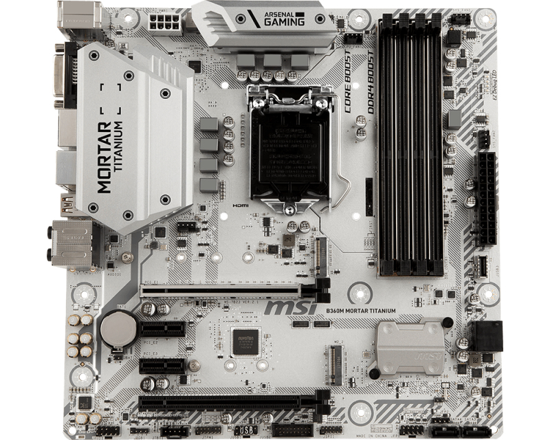 MSI B360M MORTAR TITANIUM – image 3