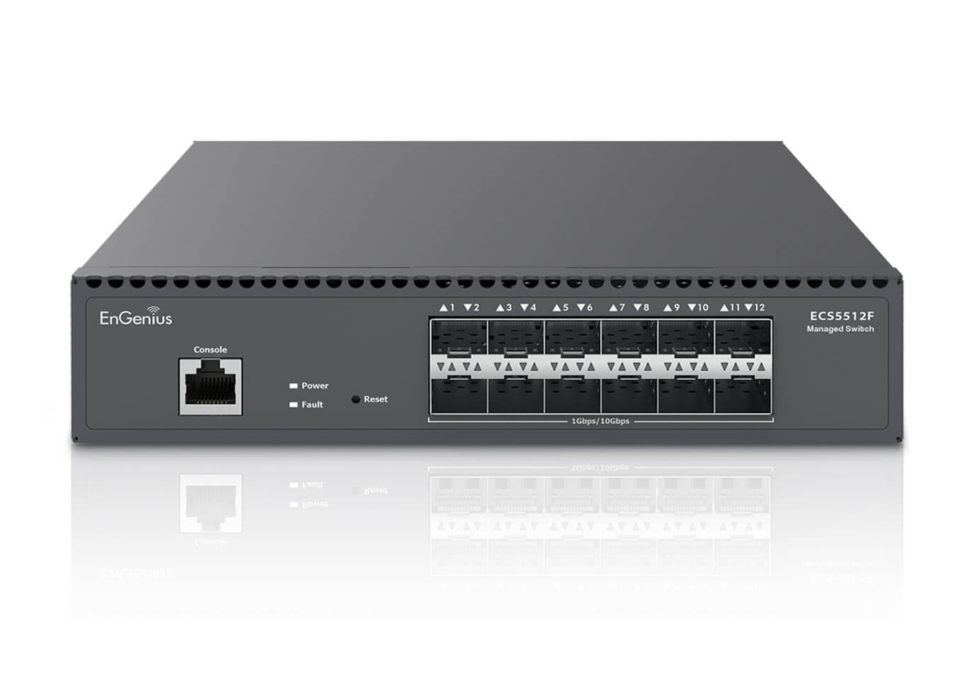 ECS5512F, gestito, l2+, duplex completo, montato su rack