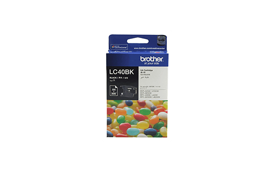 Brother LC40BK ink cartridge 1 pc(s) Original Black