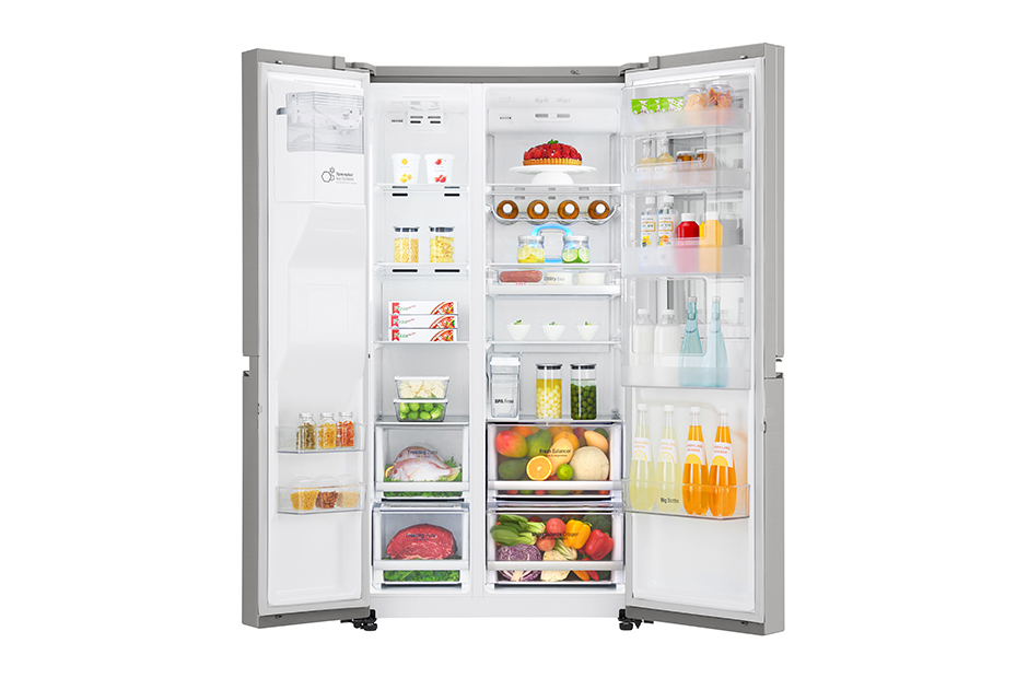 LG GSX960NSAZ side-by-side refrigerator Freestanding – image 5