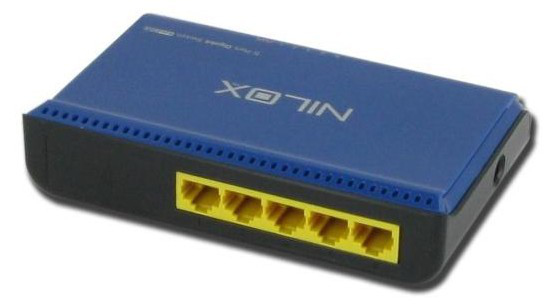 Nilox 16NX040502002 network switch Blue – image 4