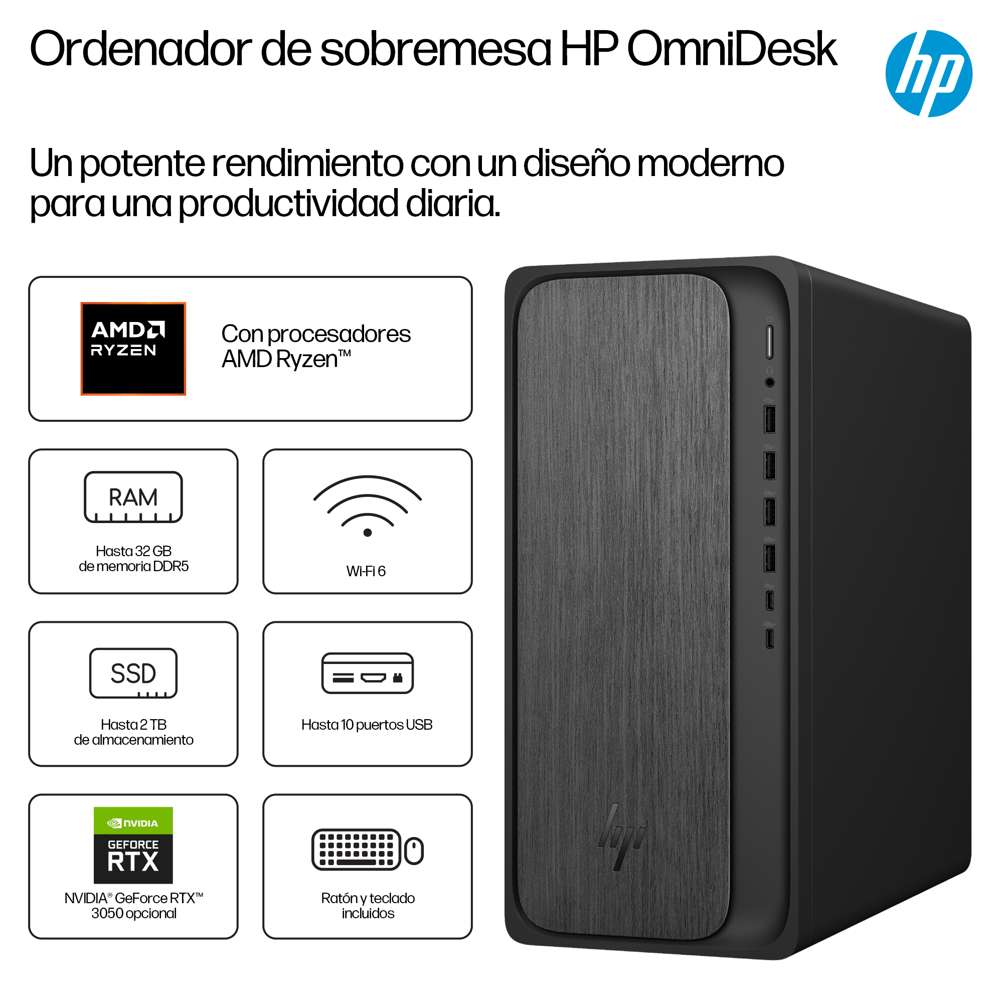PC HP OmniDesk M02-0026ns - imagen 4