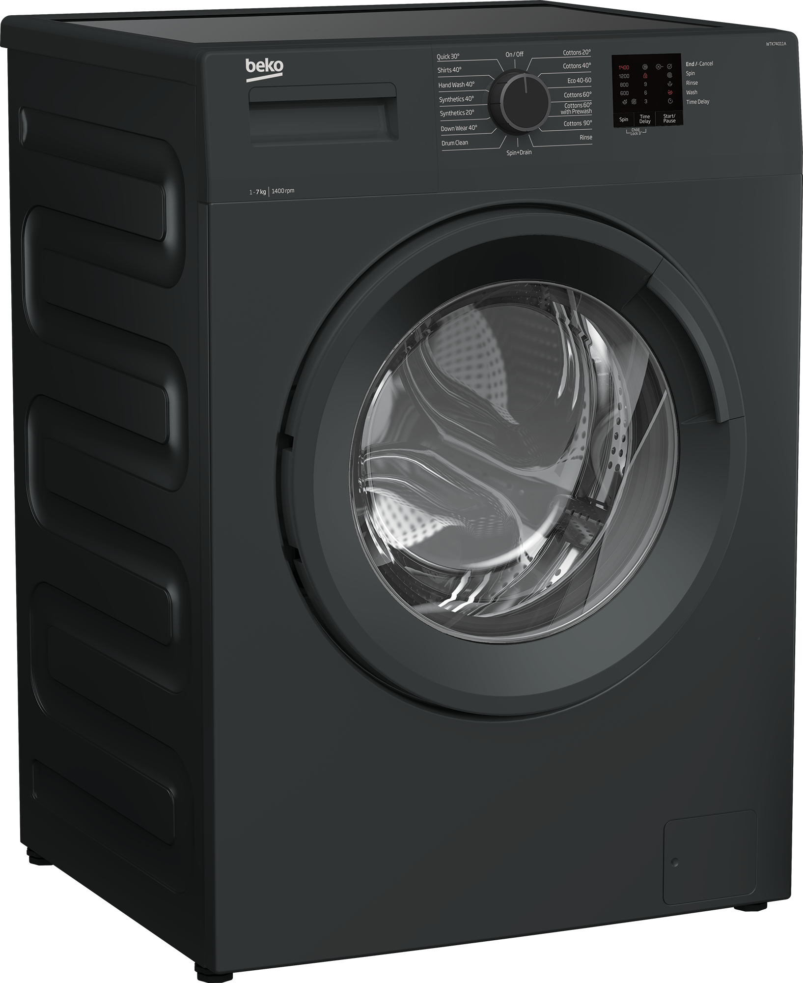 Beko b100 WTK74011A Freestanding – image 2