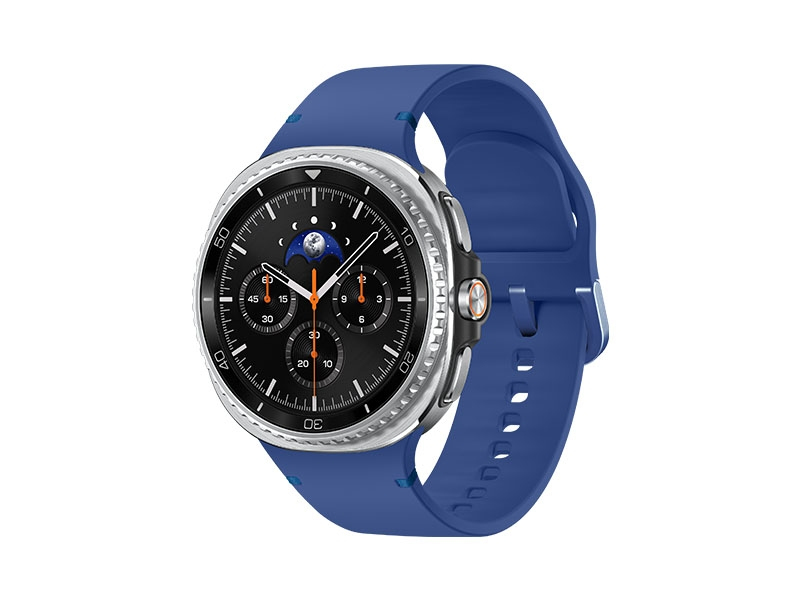 Samsung Galaxy Watch 8 Classic, Bluetooth, 46mm, Hybrid Band, Black + Sport Band, Blue, S/M – image 1