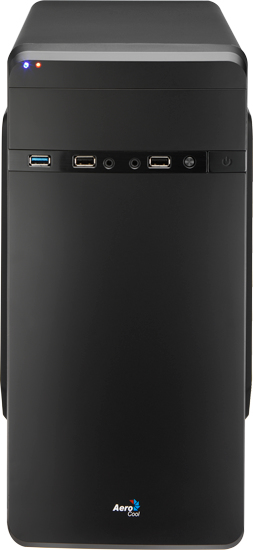 Aerocool QS-180 Mini Tower Black – image 2