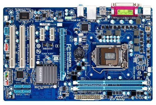 GIGABYTE GA-P61-USB3-B3 motherboard Intel® H61 LGA 1155 (Socket H2) ATX – image 1