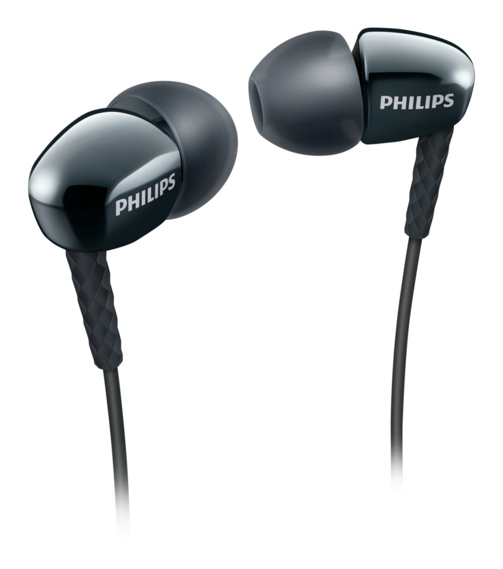Philips SHE3900BK/51 headphones/headset Wired In-ear Black