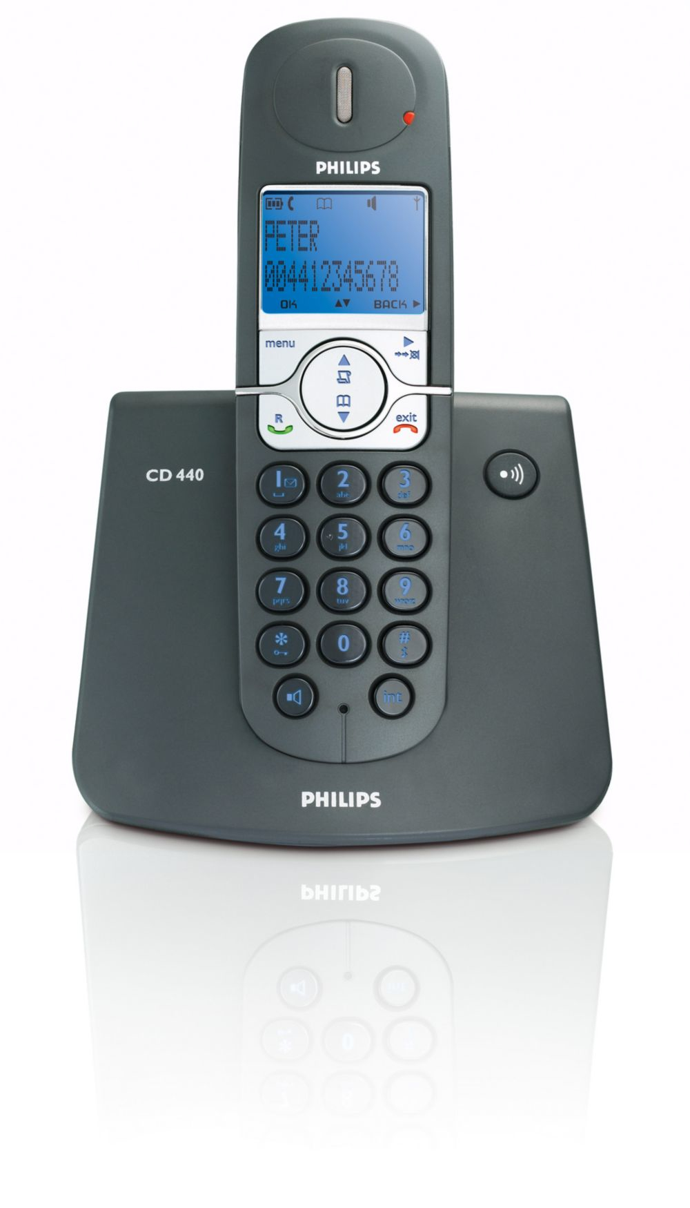 Philips CD4401B Cordless telephone