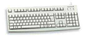 Cherry G83-6104LRNEU-0 keyboard PS/2 QWERTY Grey