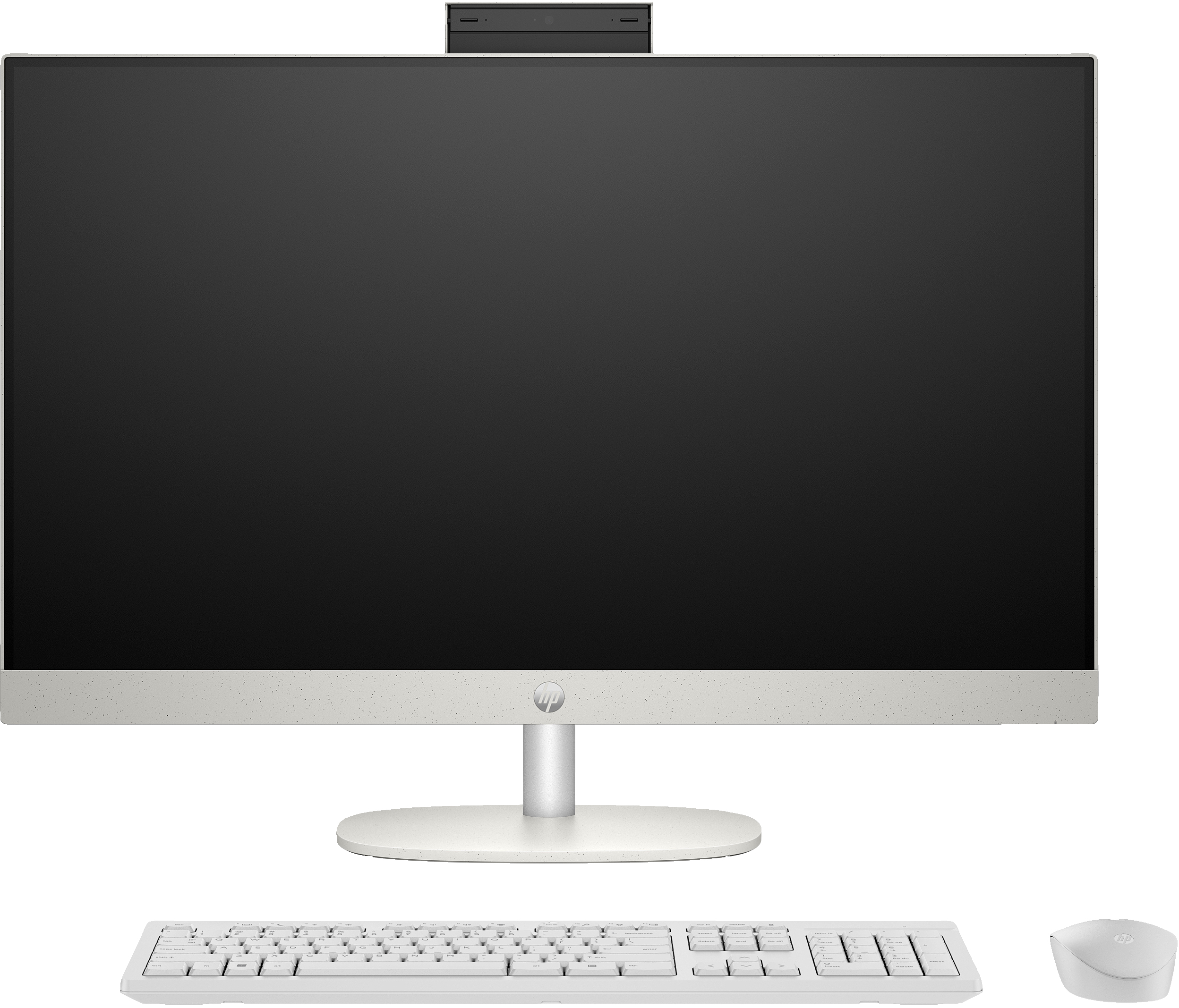 All in one - HP 27-cr0005ns, 27" Full HD, AMD Ryzen™ 5 7520U, 16GB RAM, 1TB SSD, Gráficos Radeon™, Sin sistema operativo, Blanco - imagen 2