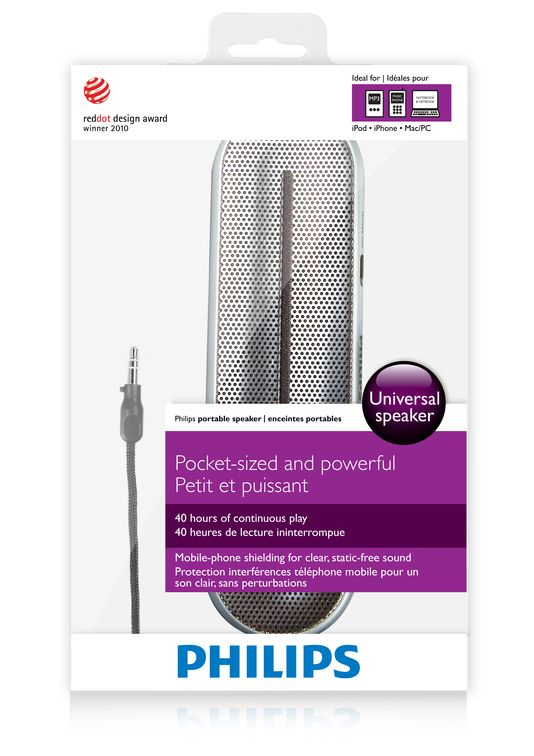 Philips SBA1600 Portable Speaker System – image 2
