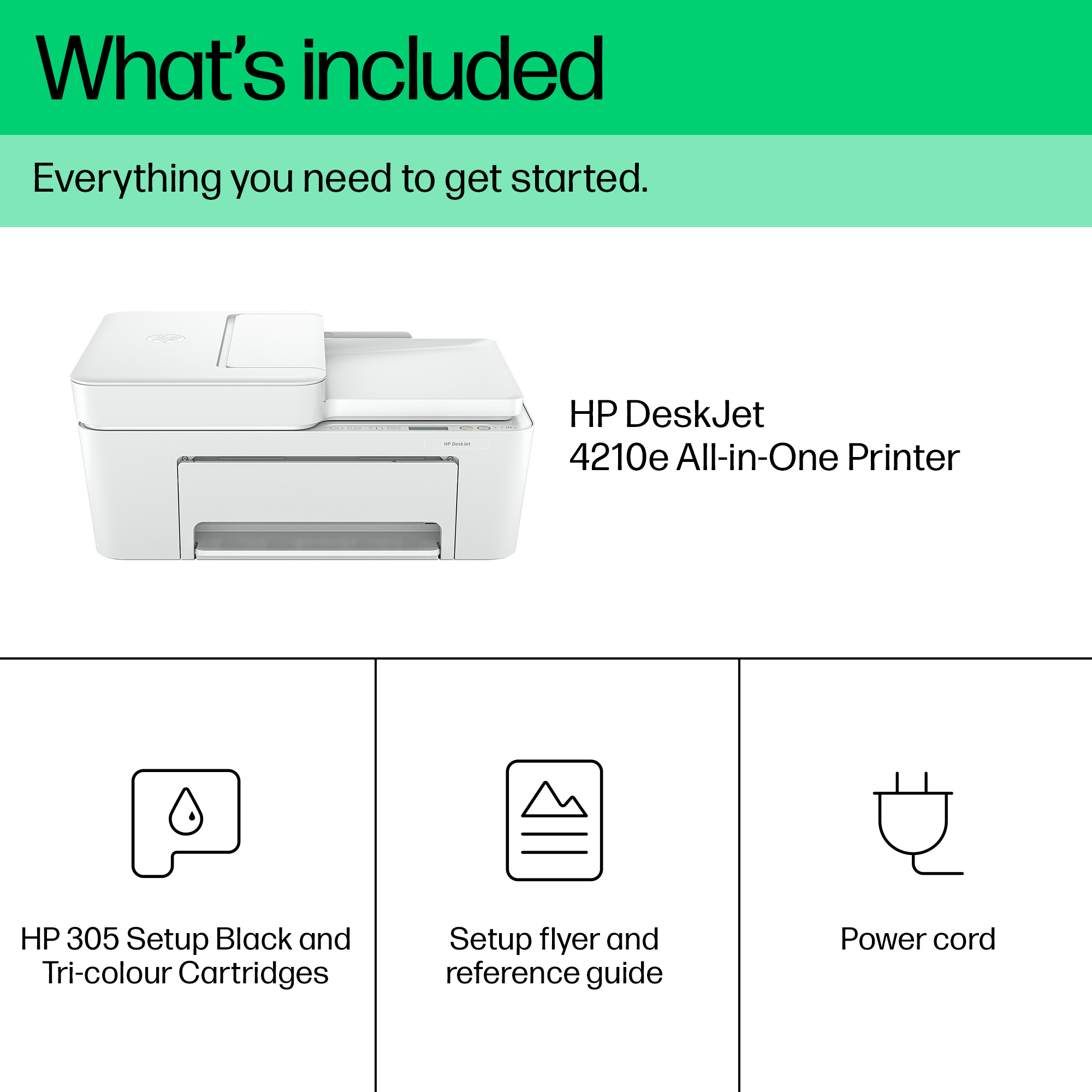 HP DeskJet 4210e AiO Printer – image 5