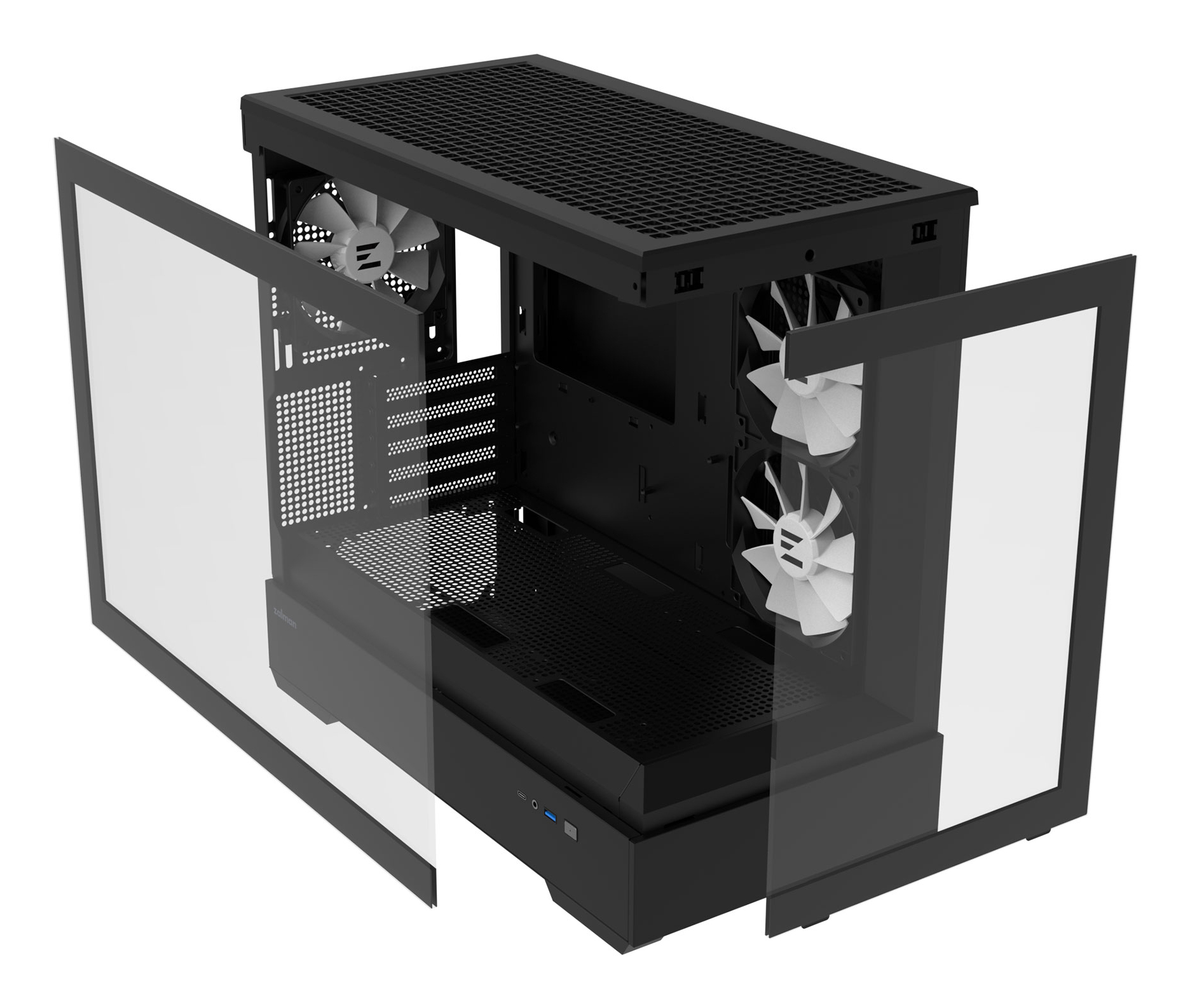Zalman P30 Mini Tower Black – image 9