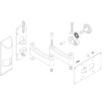 "Next" LCD Wall Bracket