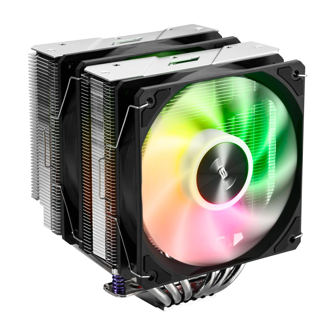 FSP MP7 Processor Cooler Air 125 mm Black ARGB image 1