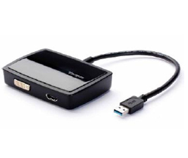 Targus ACA039AP USB graphics adapter Black