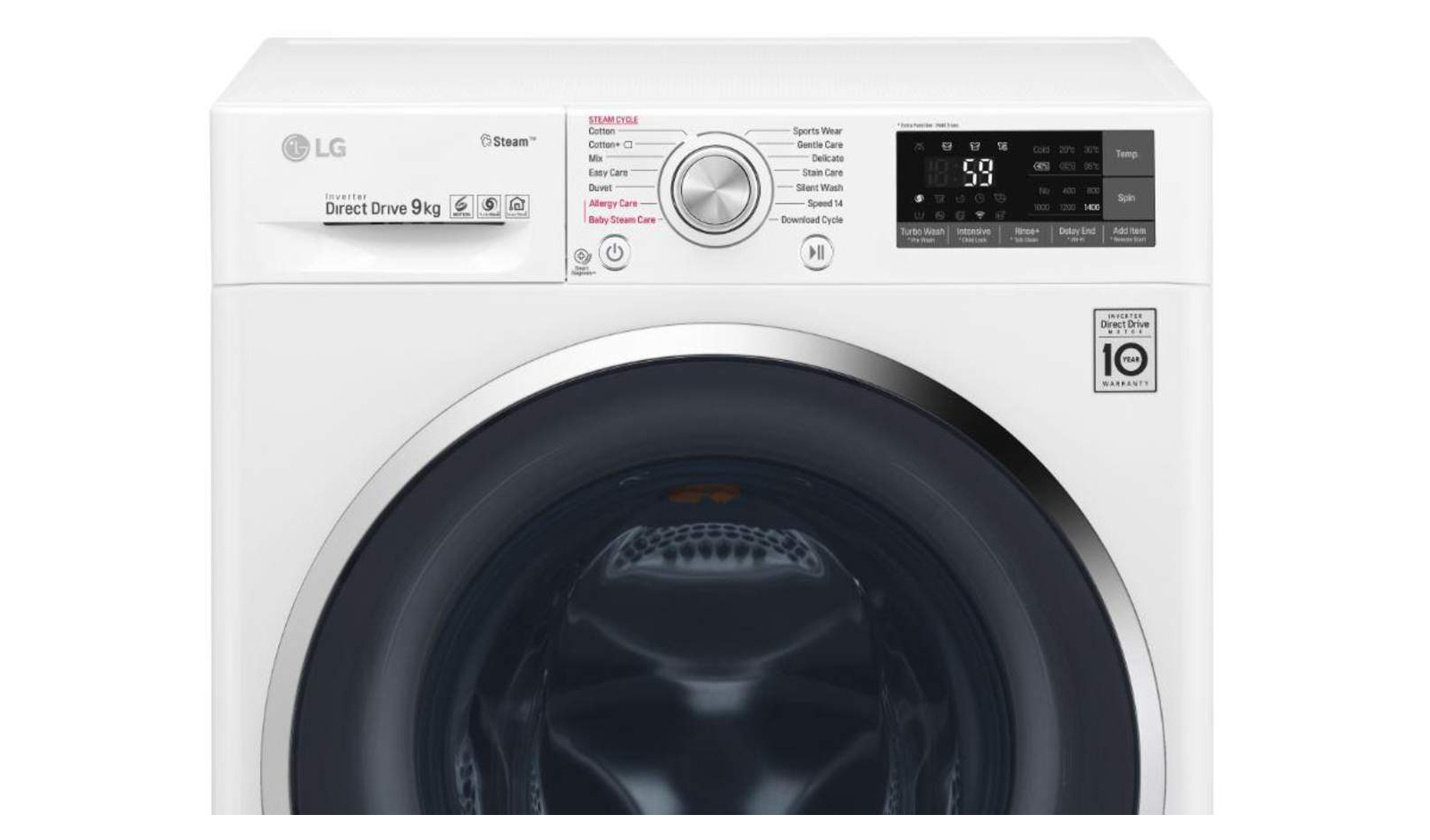 LG F4J7VY2W washing machine Front-load – image 8