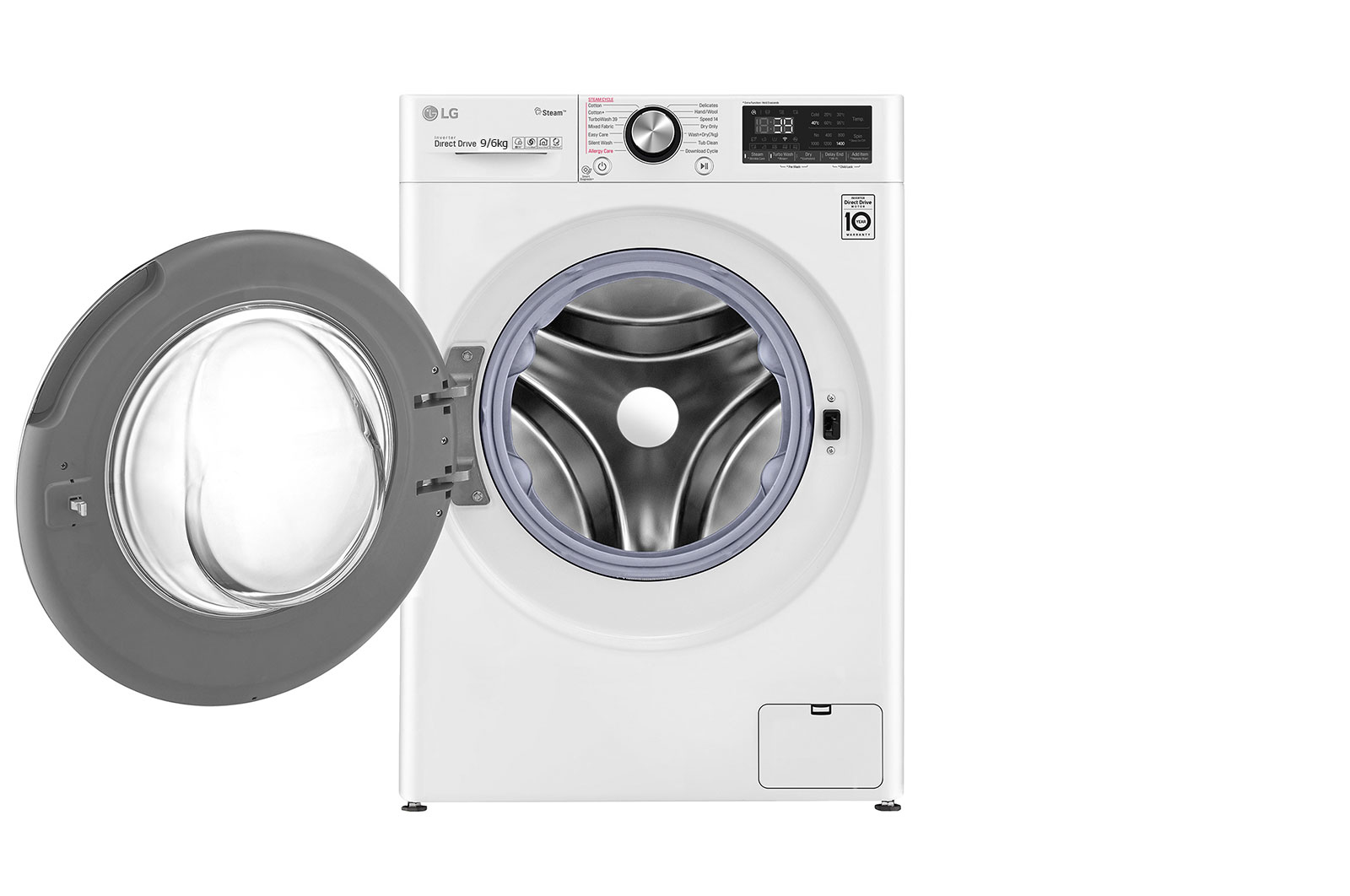 LG F4DV909H2 washer dryer Freestanding Front-load White – image 2