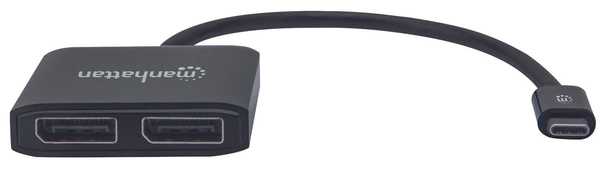Manhattan USB-C to Dual DisplayPort 1.2 Adapter Cable, 4K@30Hz – image 3
