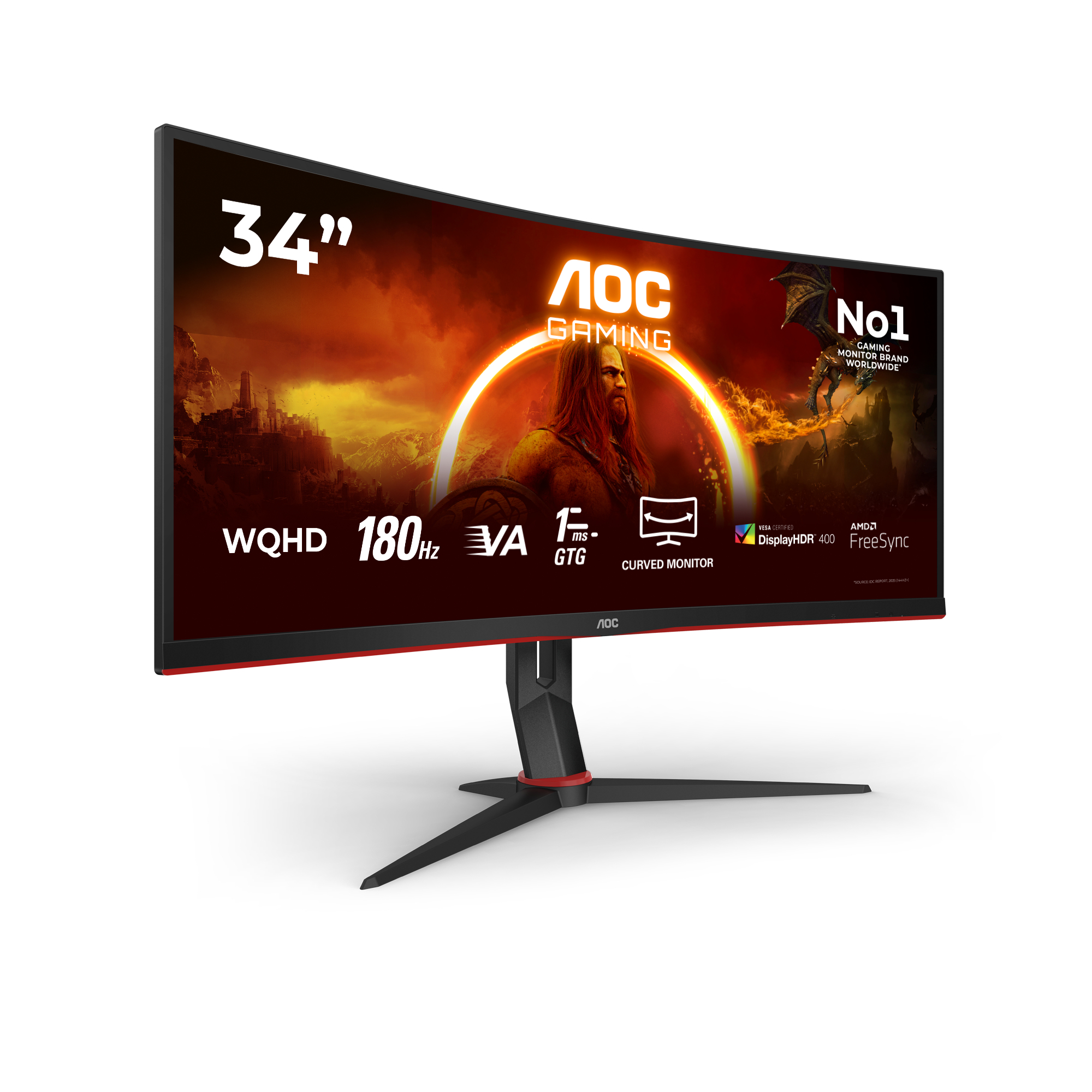 AOC G2 CU34G2XPD/BK computer monitor – image 2
