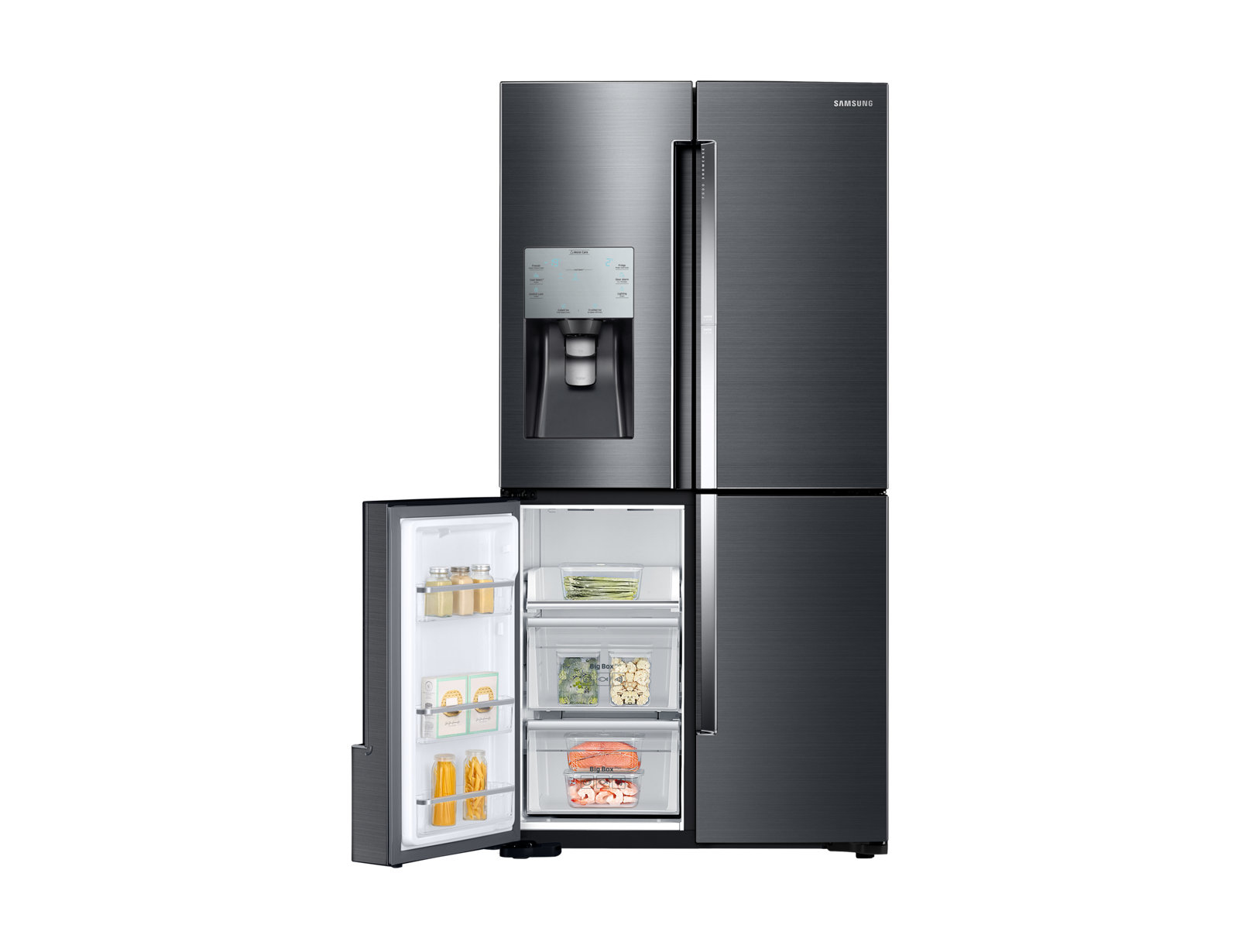 Samsung RF56M9380SG side-by-side refrigerator Freestanding – image 3
